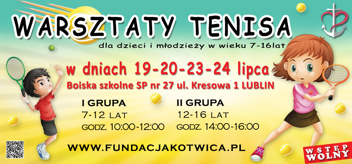 WARSZTATY TENISA – zapisy